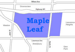 Maple Leaf map